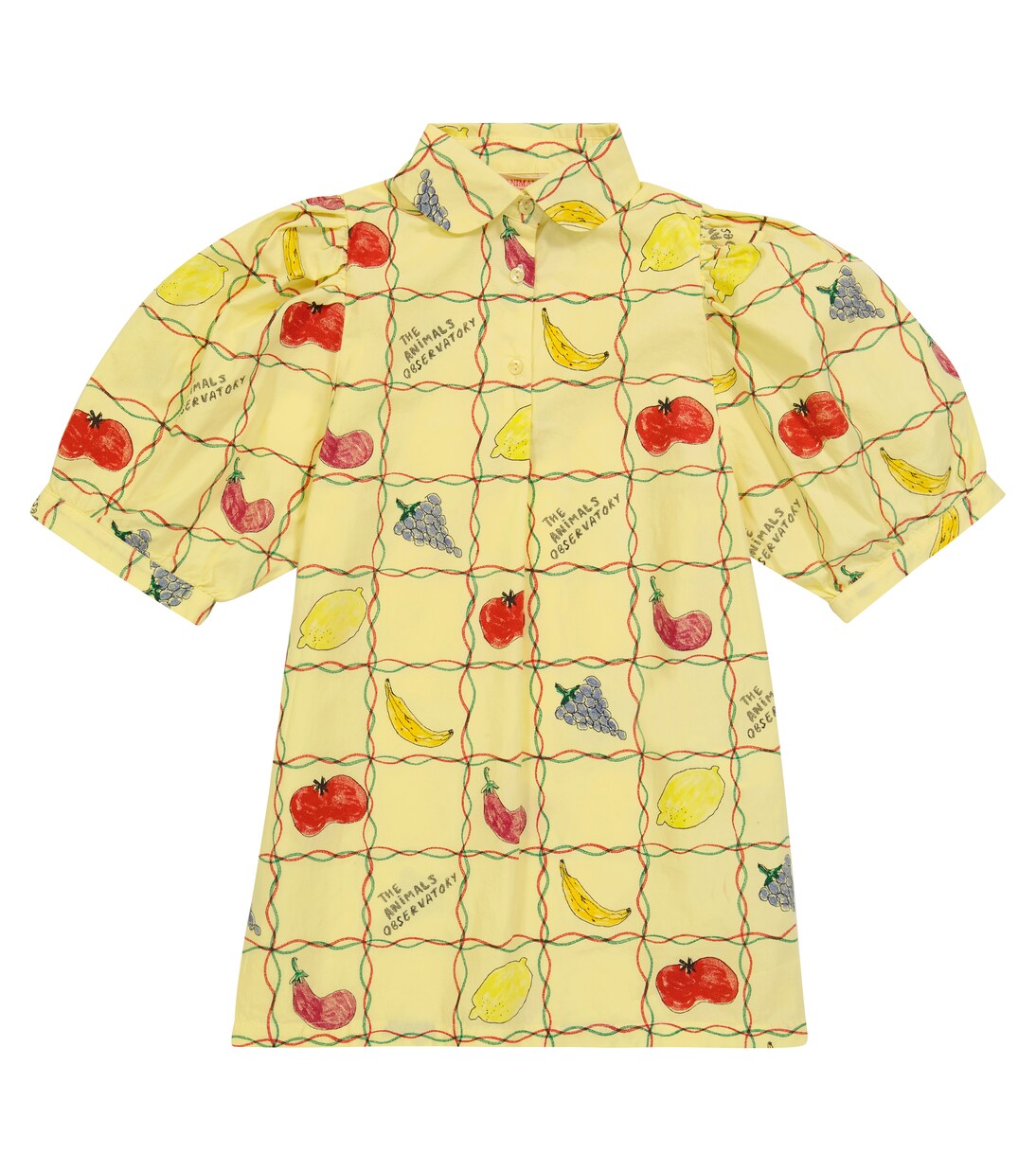 Mouse printed cotton shirt | The Animals Observatory