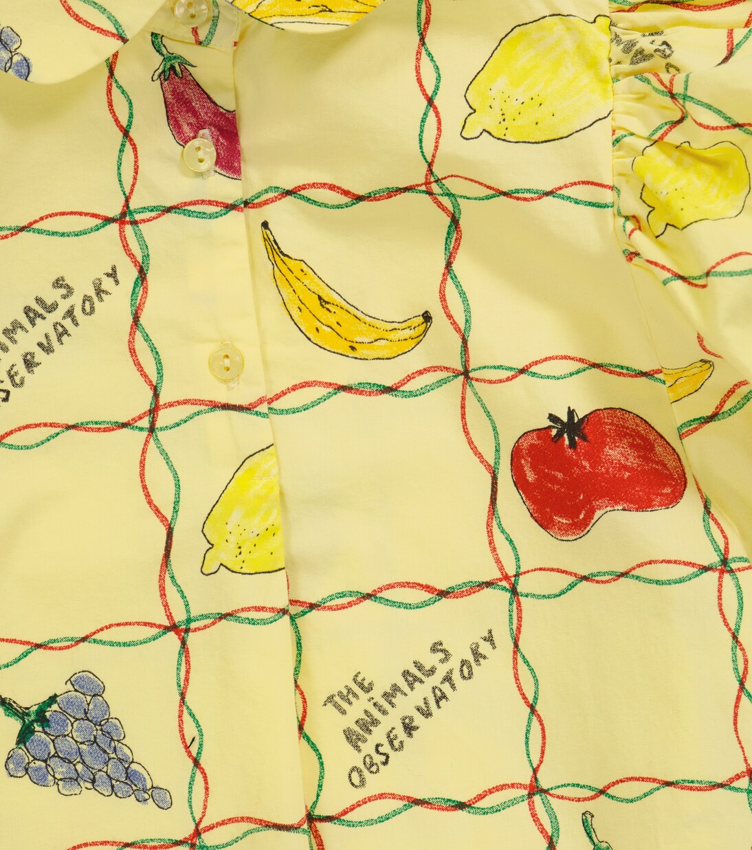 Mouse printed cotton shirt | The Animals Observatory