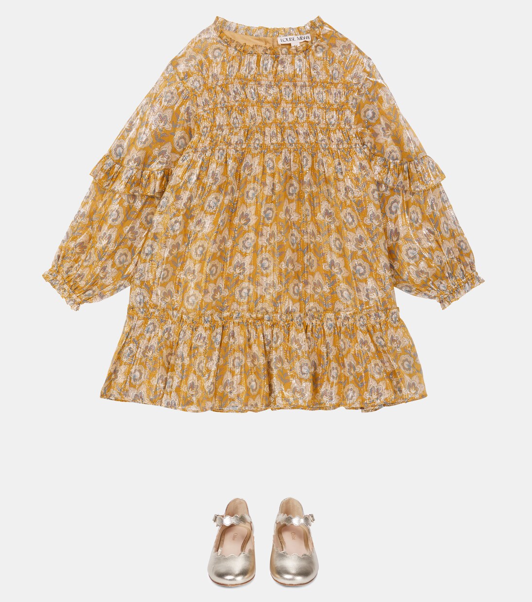 Robe Agatha en soie | Louise Misha