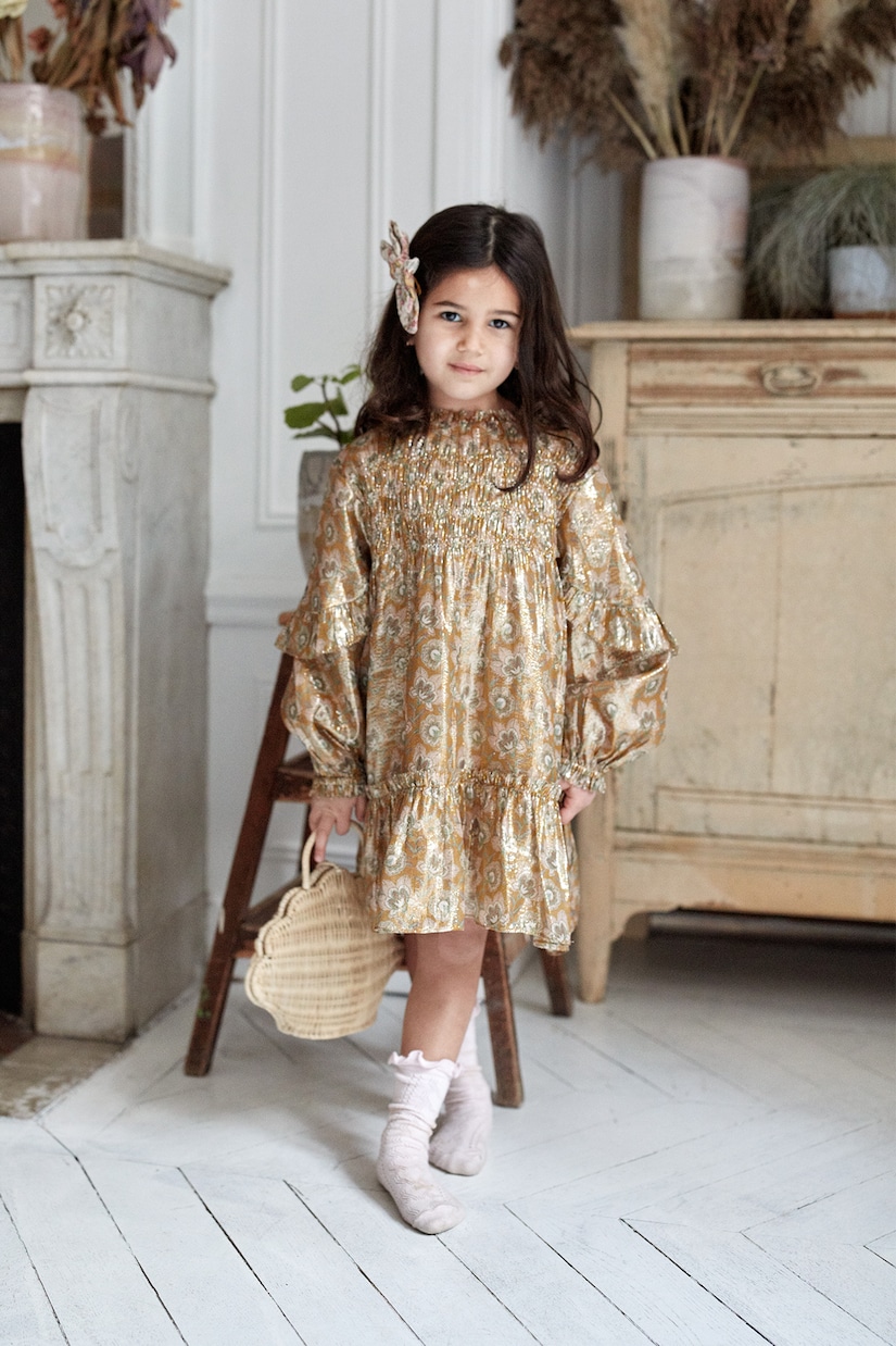 Robe Agatha en soie | Louise Misha