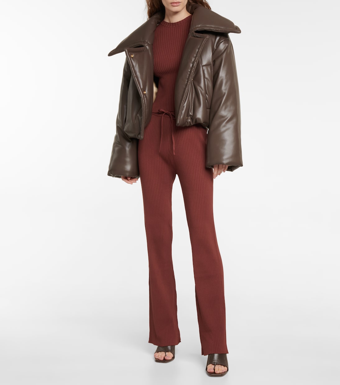 Hose Cornelie aus Rippstrick | Nanushka