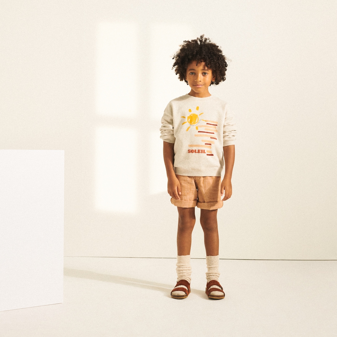 Sweat-shirt Tonino imprimé en coton | Bonpoint