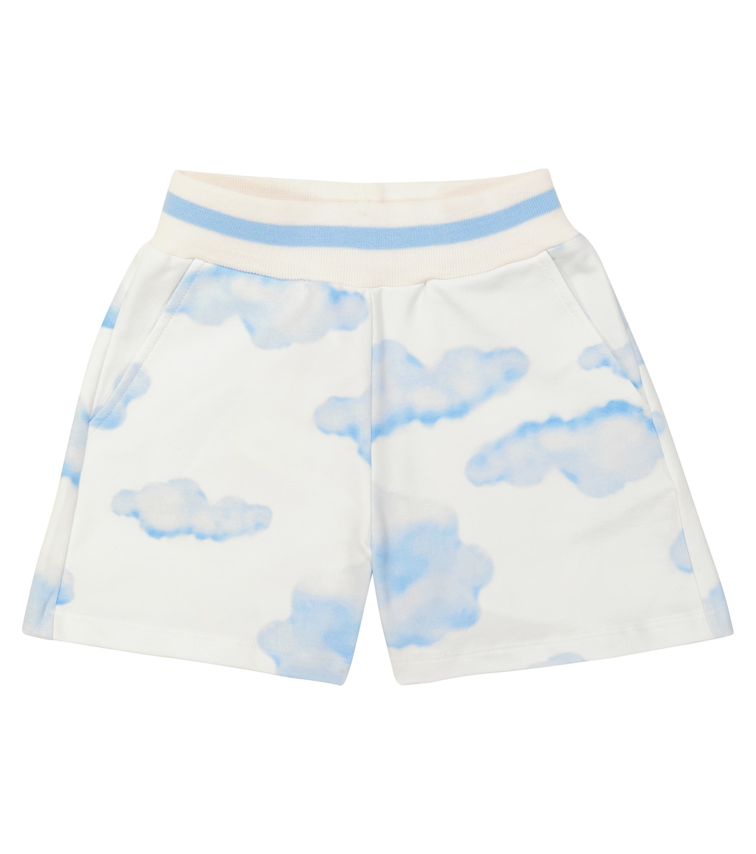 Printed cotton-blend shorts | Monnalisa