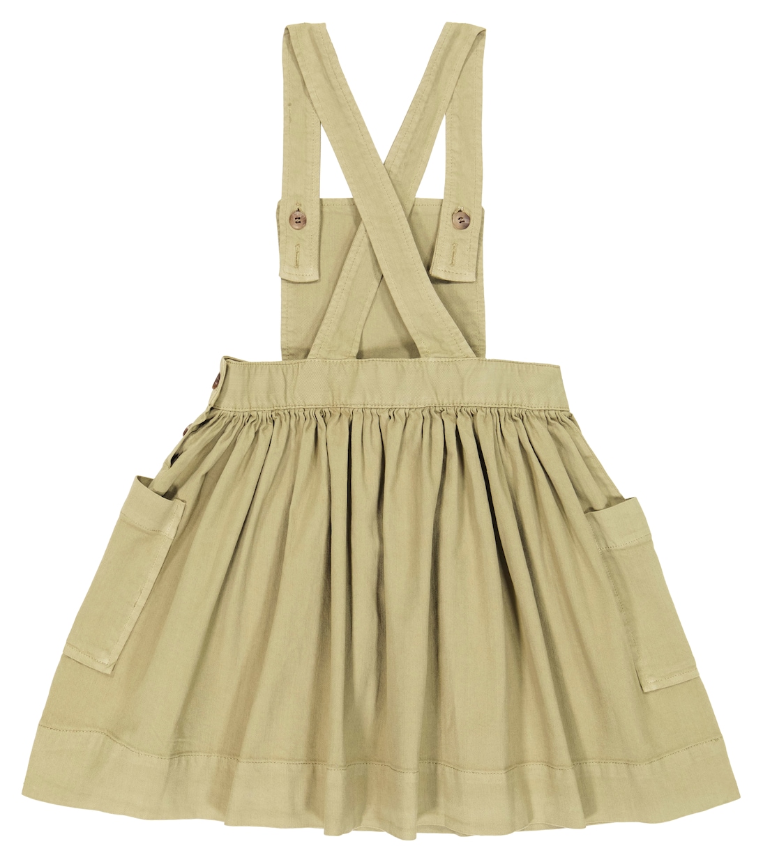 Robe chasuble Amélia en coton | Bonpoint