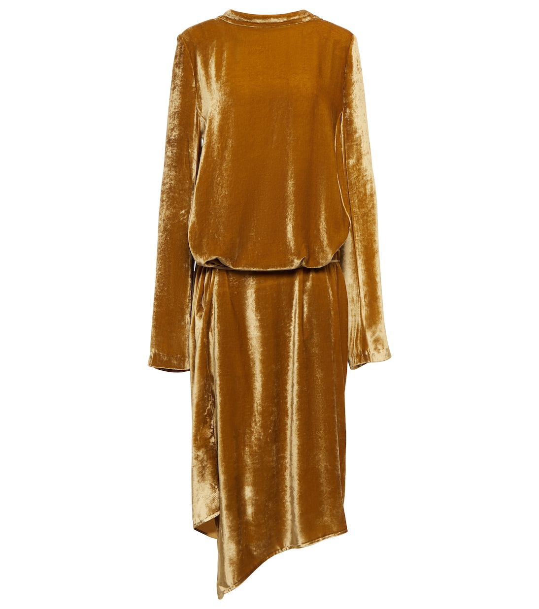 Robe midi Agento en velours | Petar Petrov