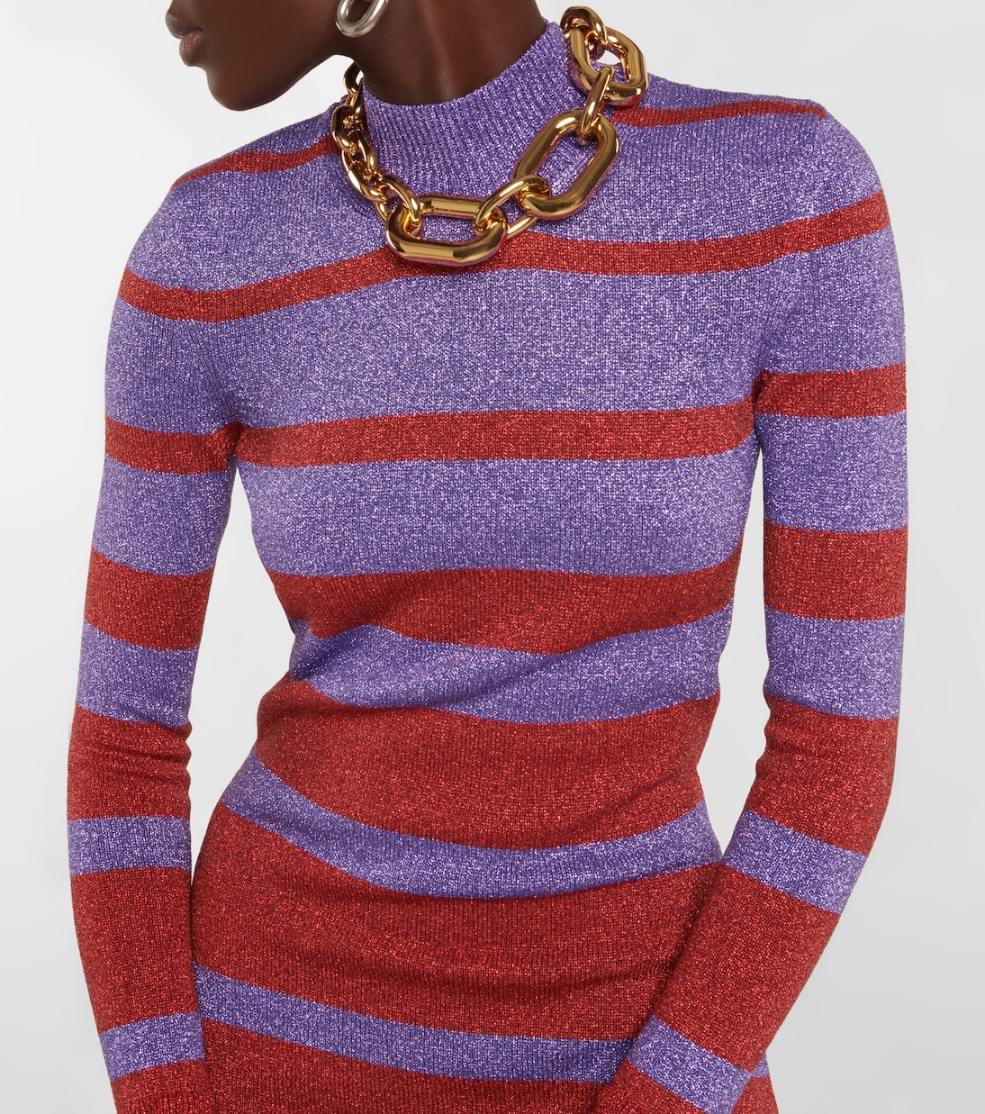 Maxikleid aus Strick | Rabanne