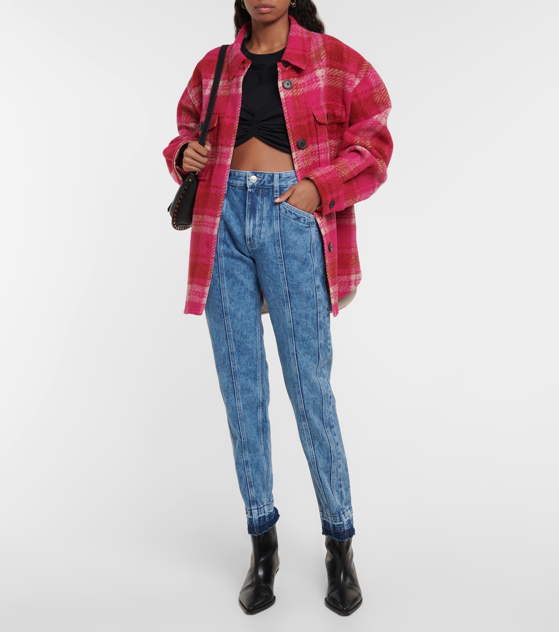 Cropped-Top Zineae aus Baumwolle | Isabel Marant