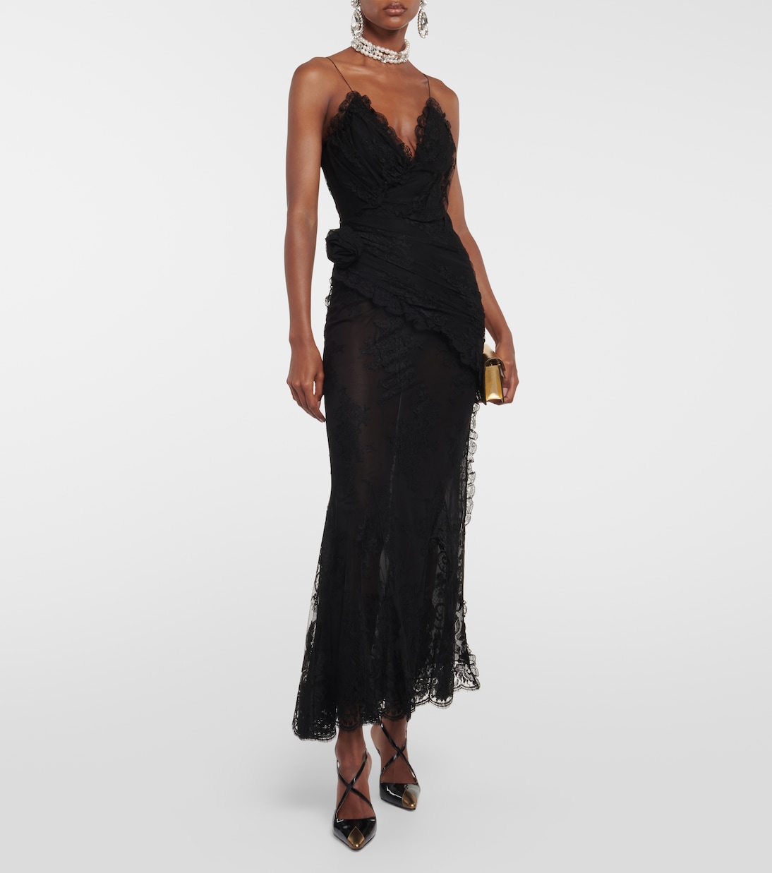 Pumps aus Lackleder | Alessandra Rich