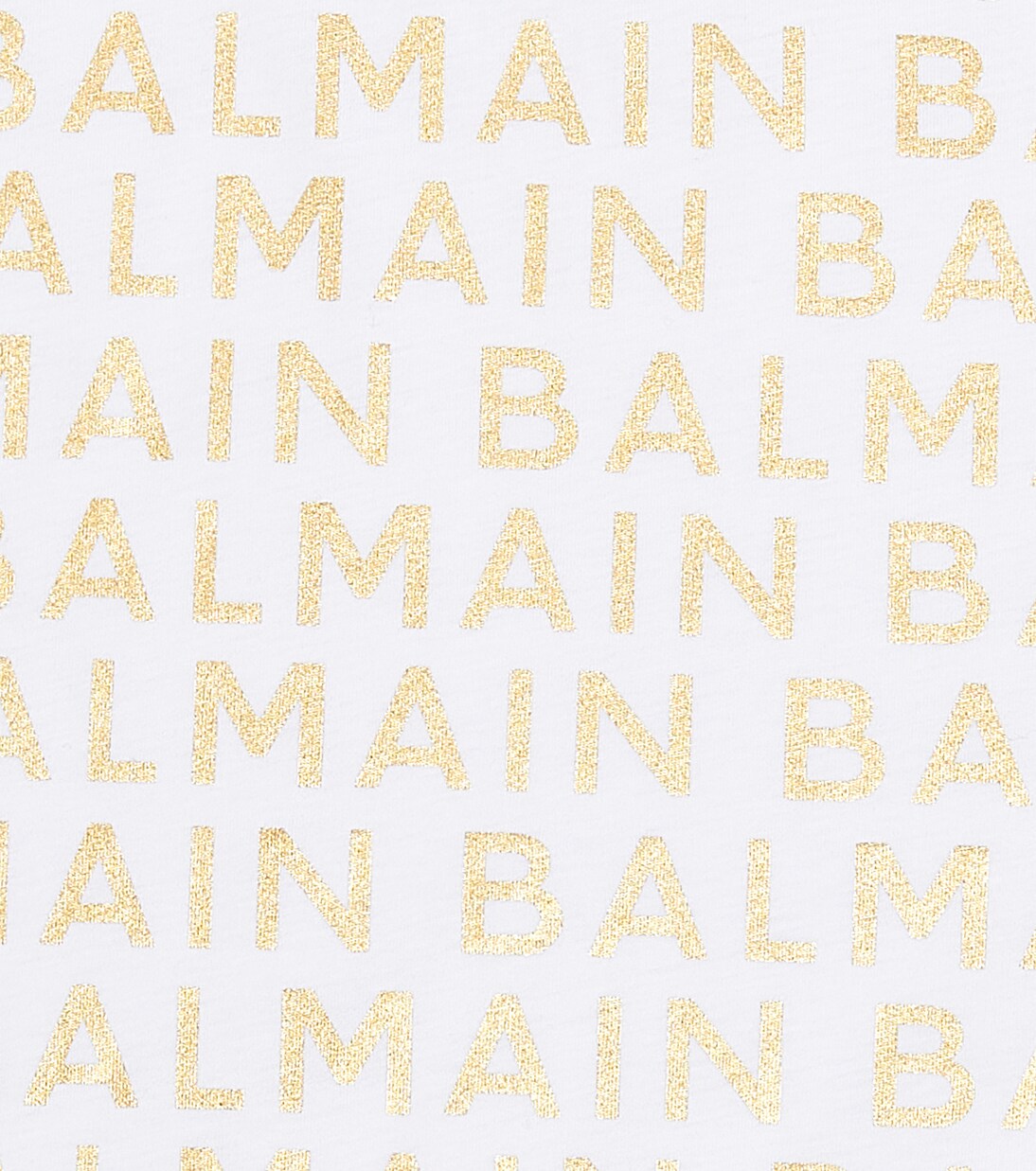 Logo cotton jersey T-shirt | Balmain Kids