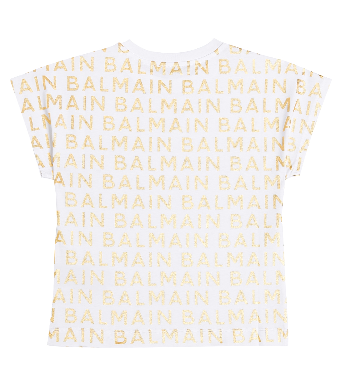 Logo cotton jersey T-shirt | Balmain Kids