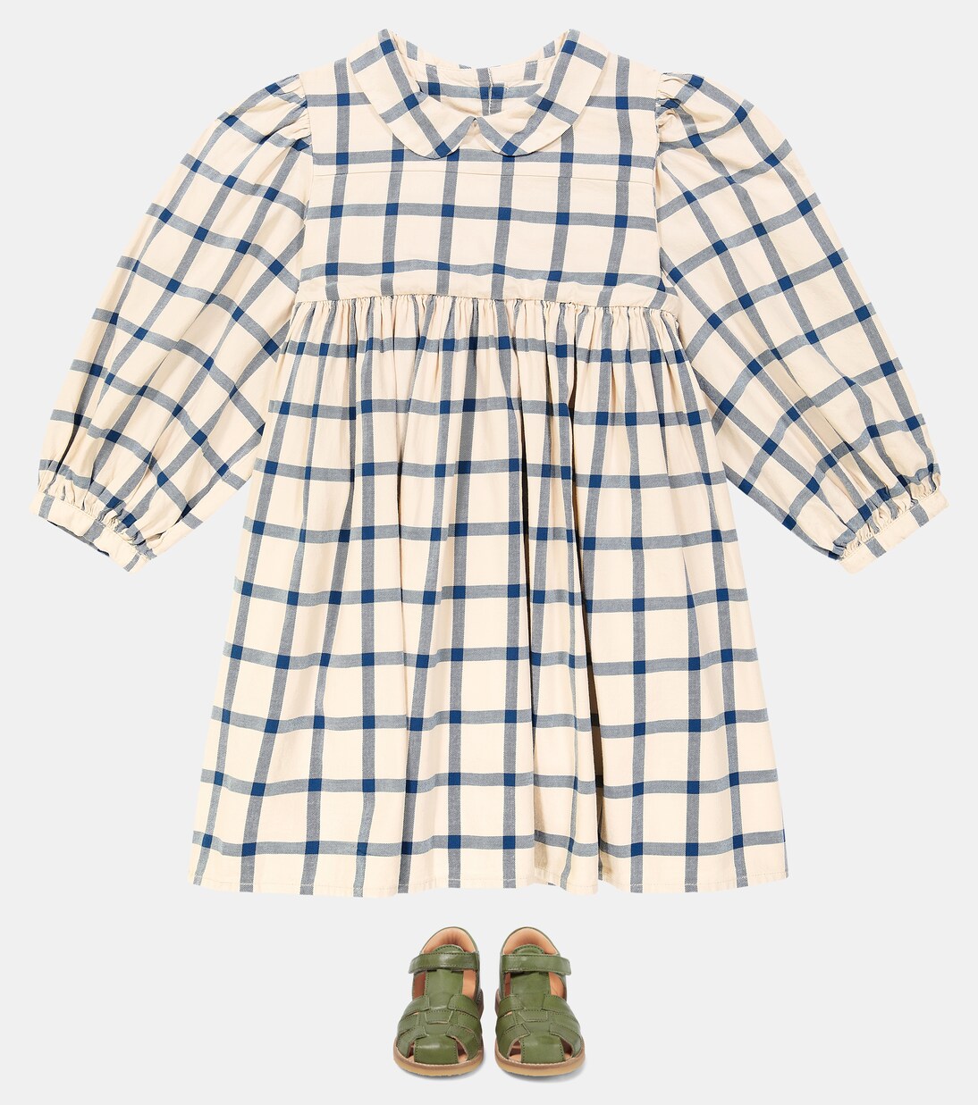 Thea checked cotton dress | Morley