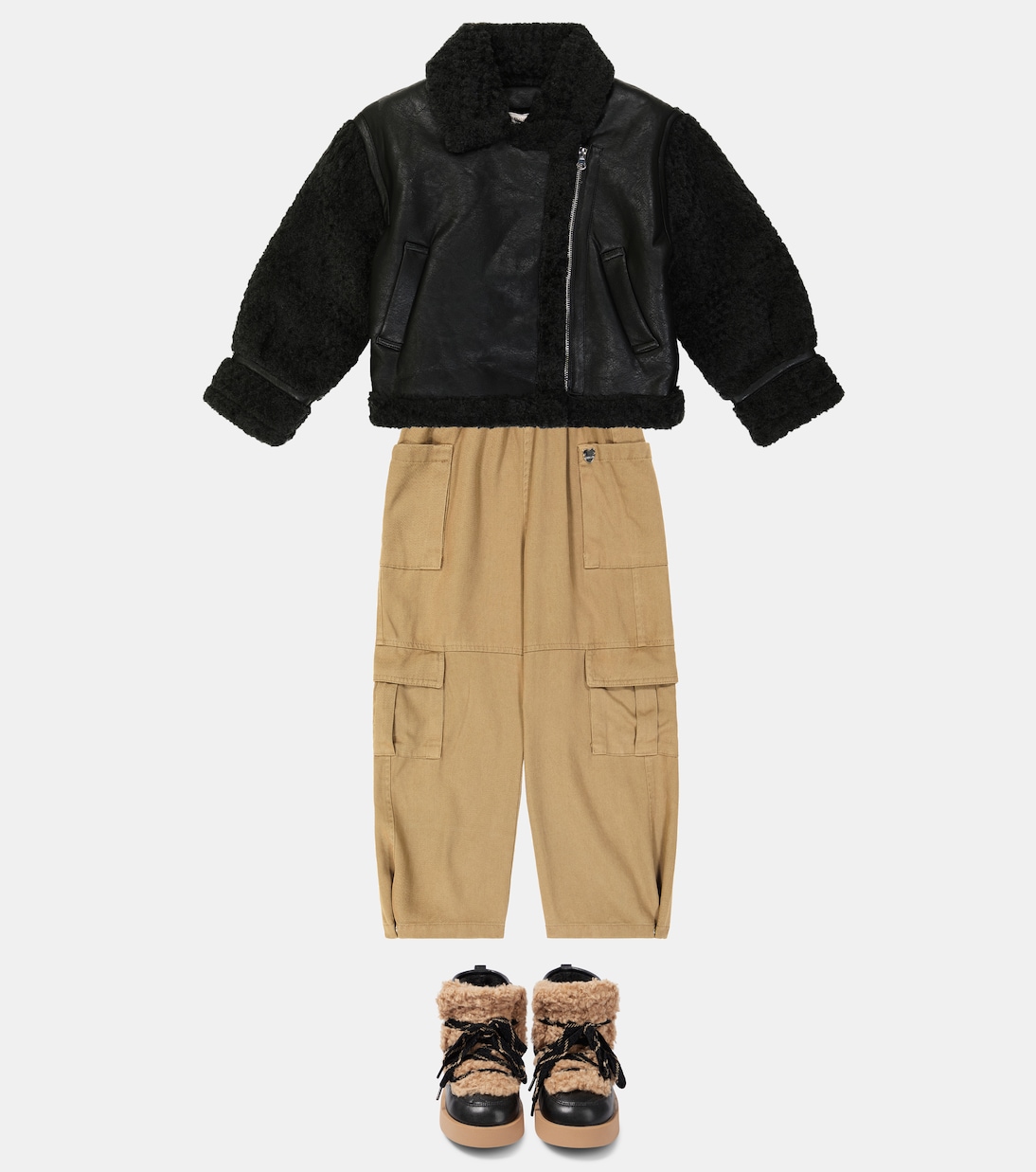 Pantalon cargo ample | Monnalisa