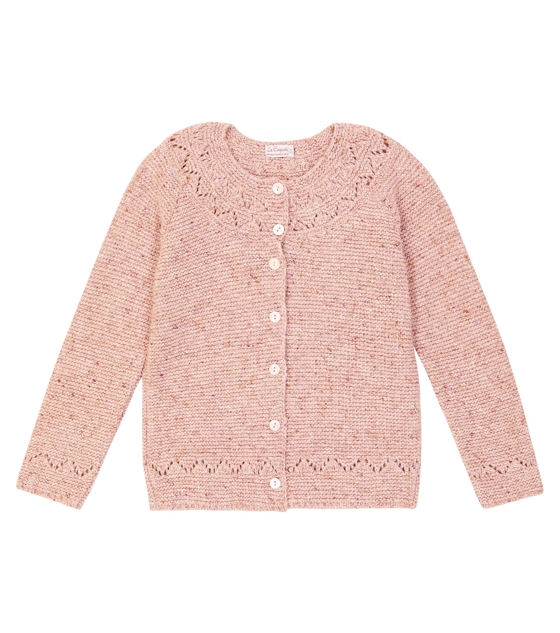 Ivana wool-blend cardigan | La Coqueta