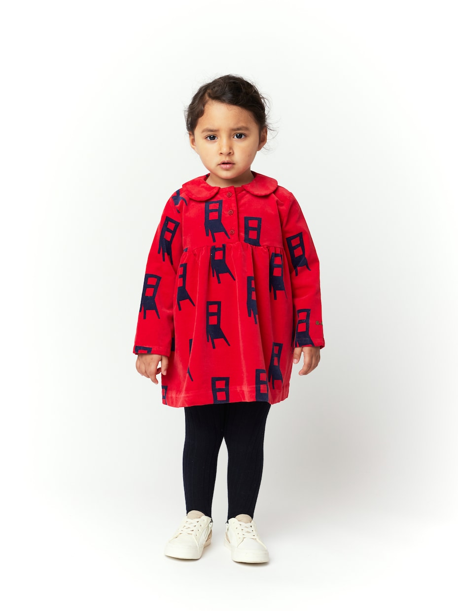 Bébé – Robe Have A Seat imprimée en velours | Bobo Choses