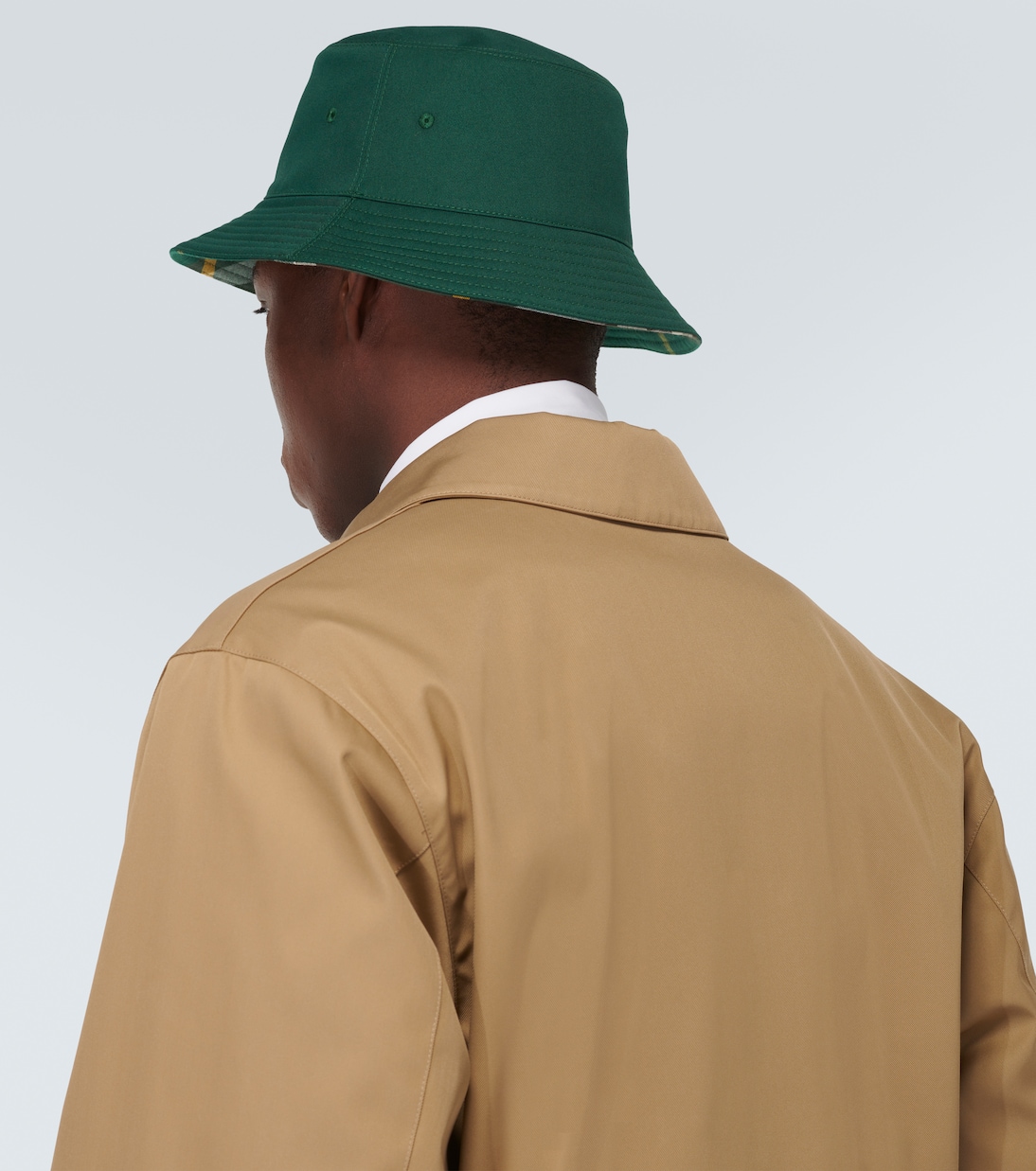 Wendbarer Hut Burberry Check aus Twill | Burberry