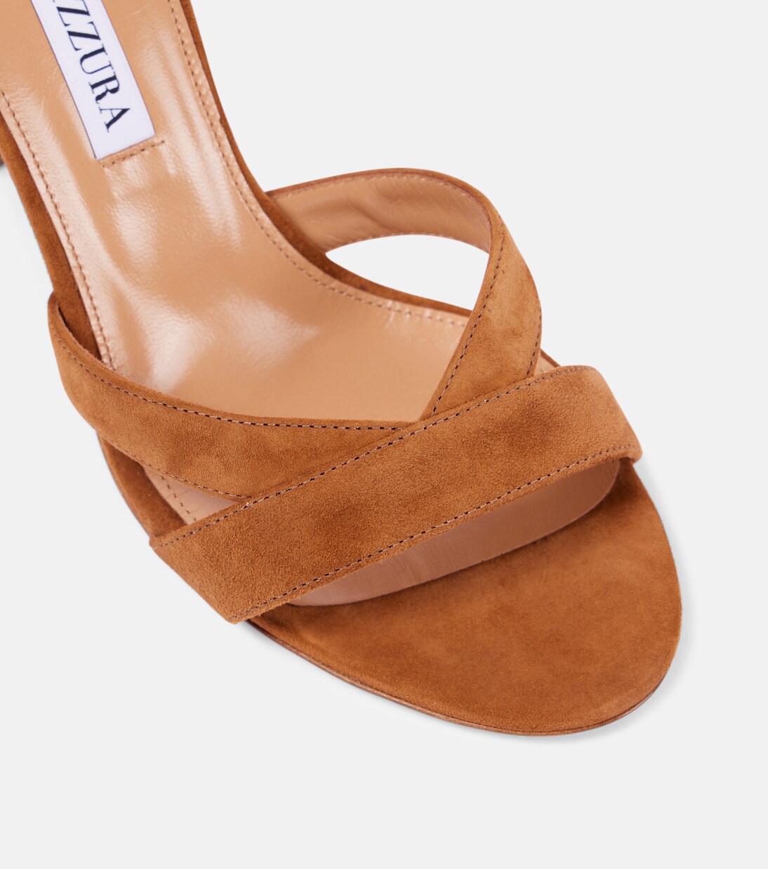 Sandalen Ari 85 aus Veloursleder | Aquazzura