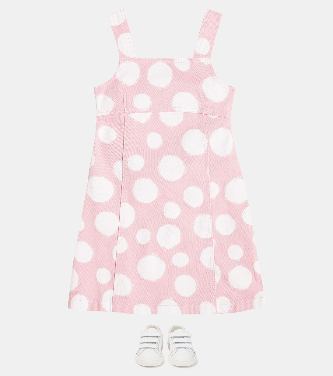 Polka dot cotton dress | Marc Jacobs Kids