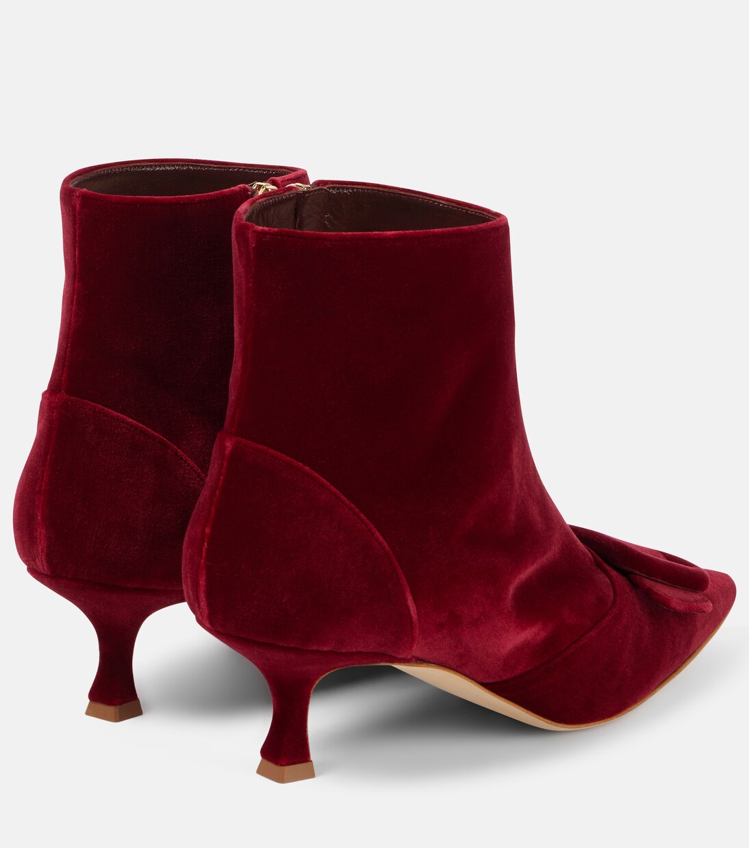 Baylow velvet ankle boots | Manolo Blahnik