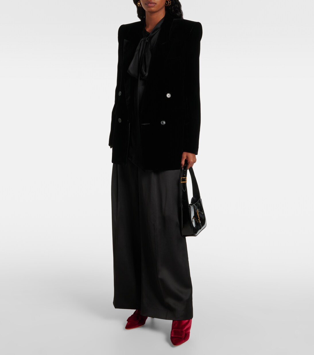 Baylow velvet ankle boots | Manolo Blahnik