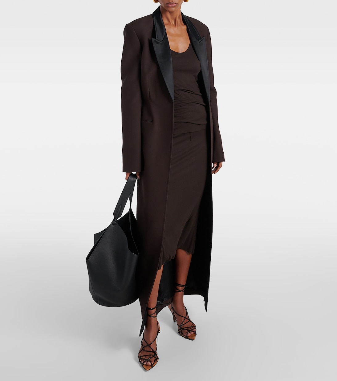 Leema jersey midi skirt | Khaite