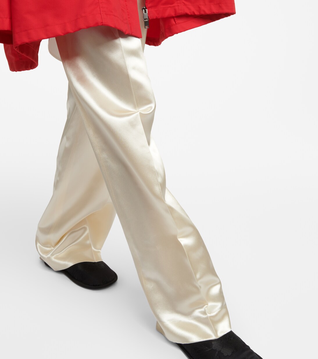Encore satin wide-leg pants | The Row