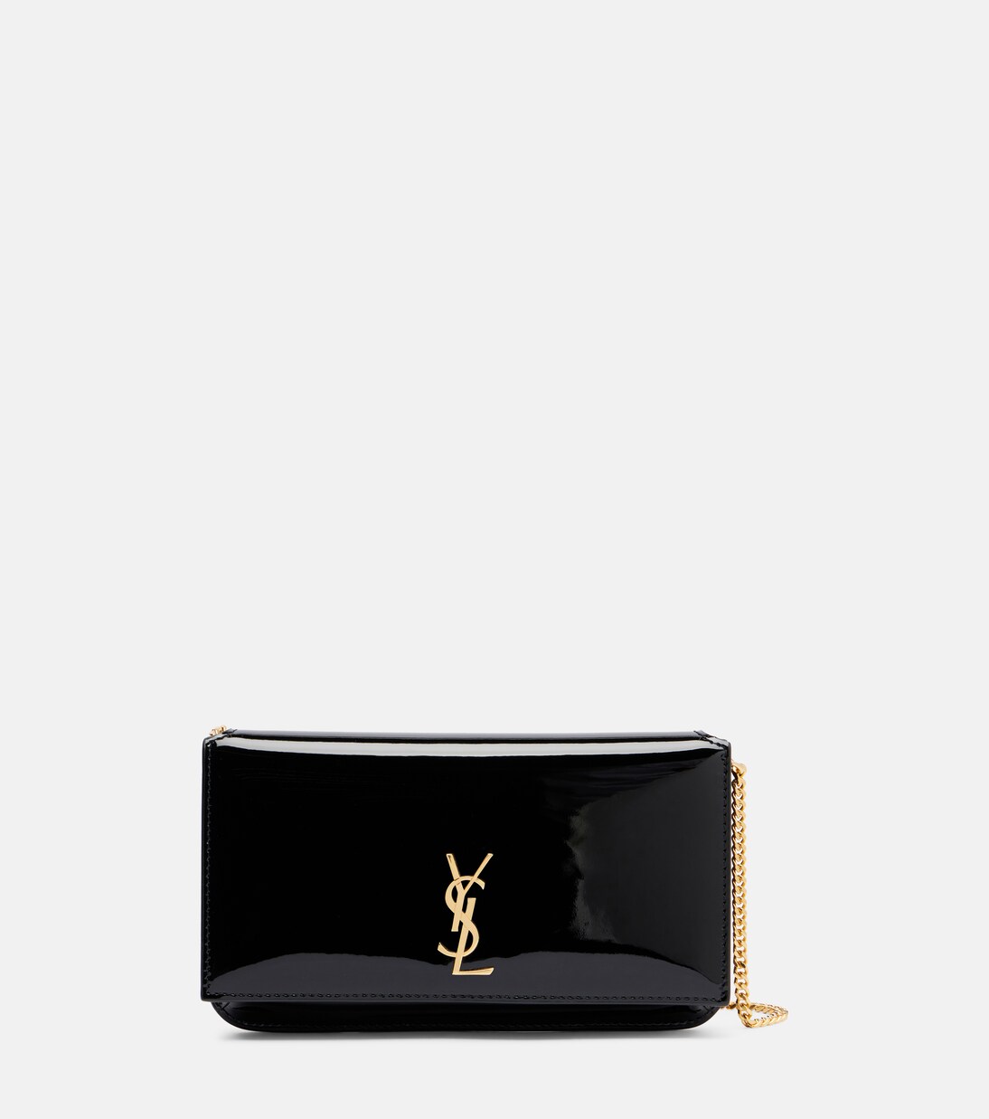 Cassandre patent leather phone pouch | Saint Laurent