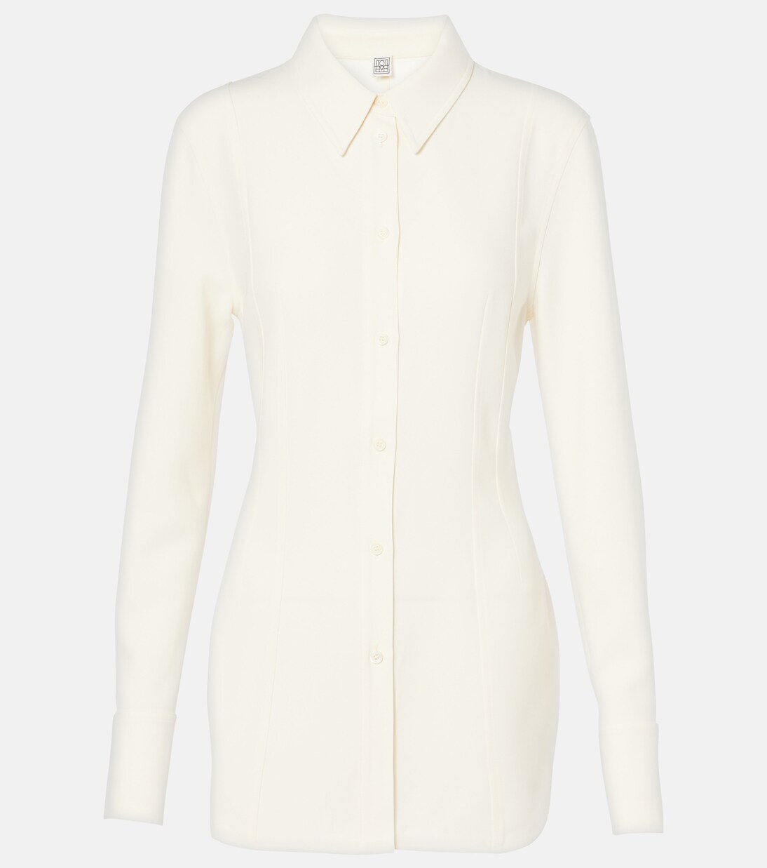 Bluse aus Satin | Toteme