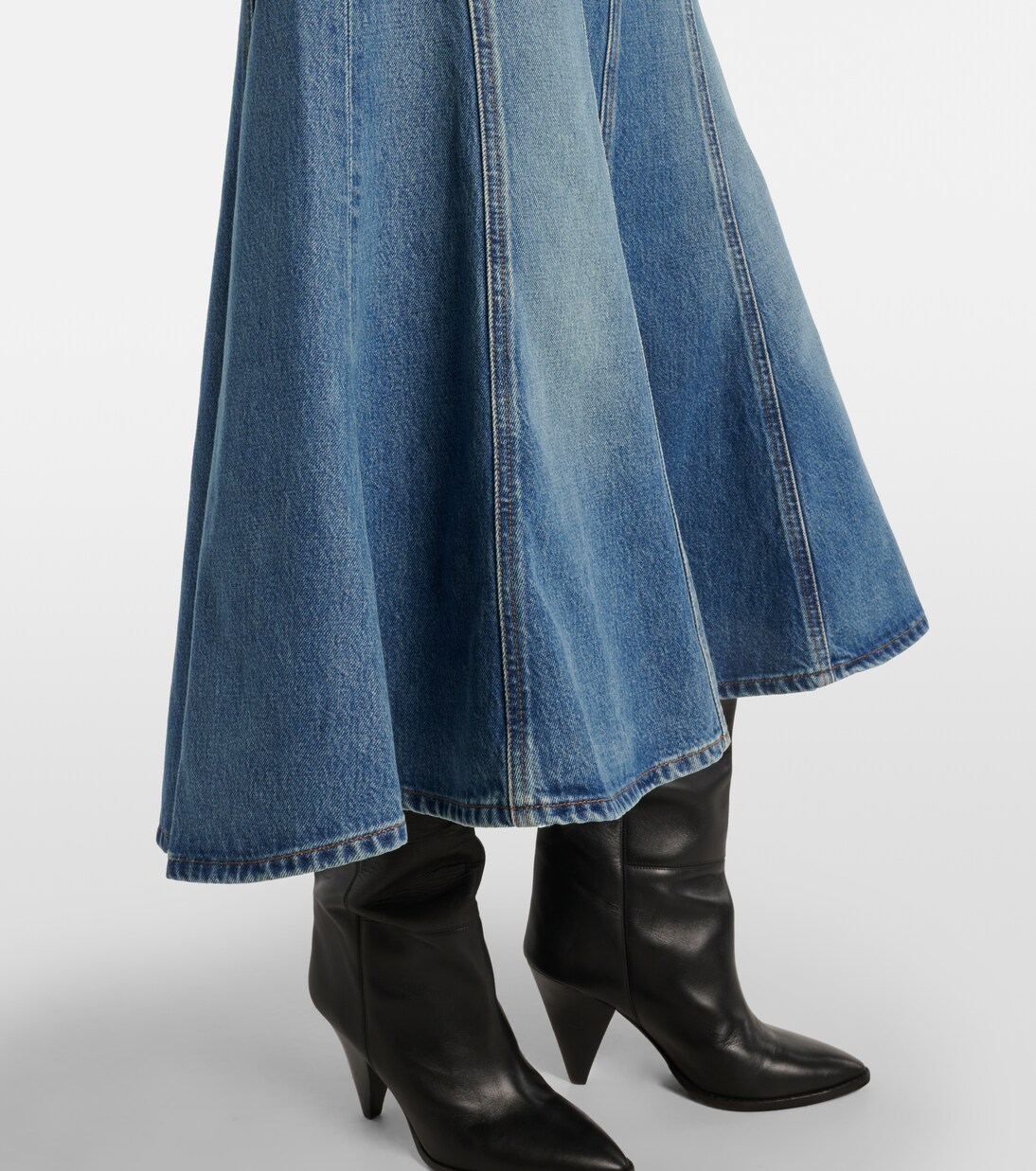 Falda midi Gaucho Vintage de denim | Citizens of Humanity