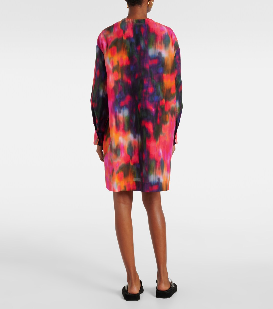 Robe chemise Galaxie en coton et soie | Eres