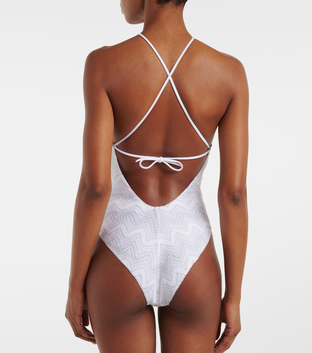 Badeanzug aus Häkelstrick | Missoni