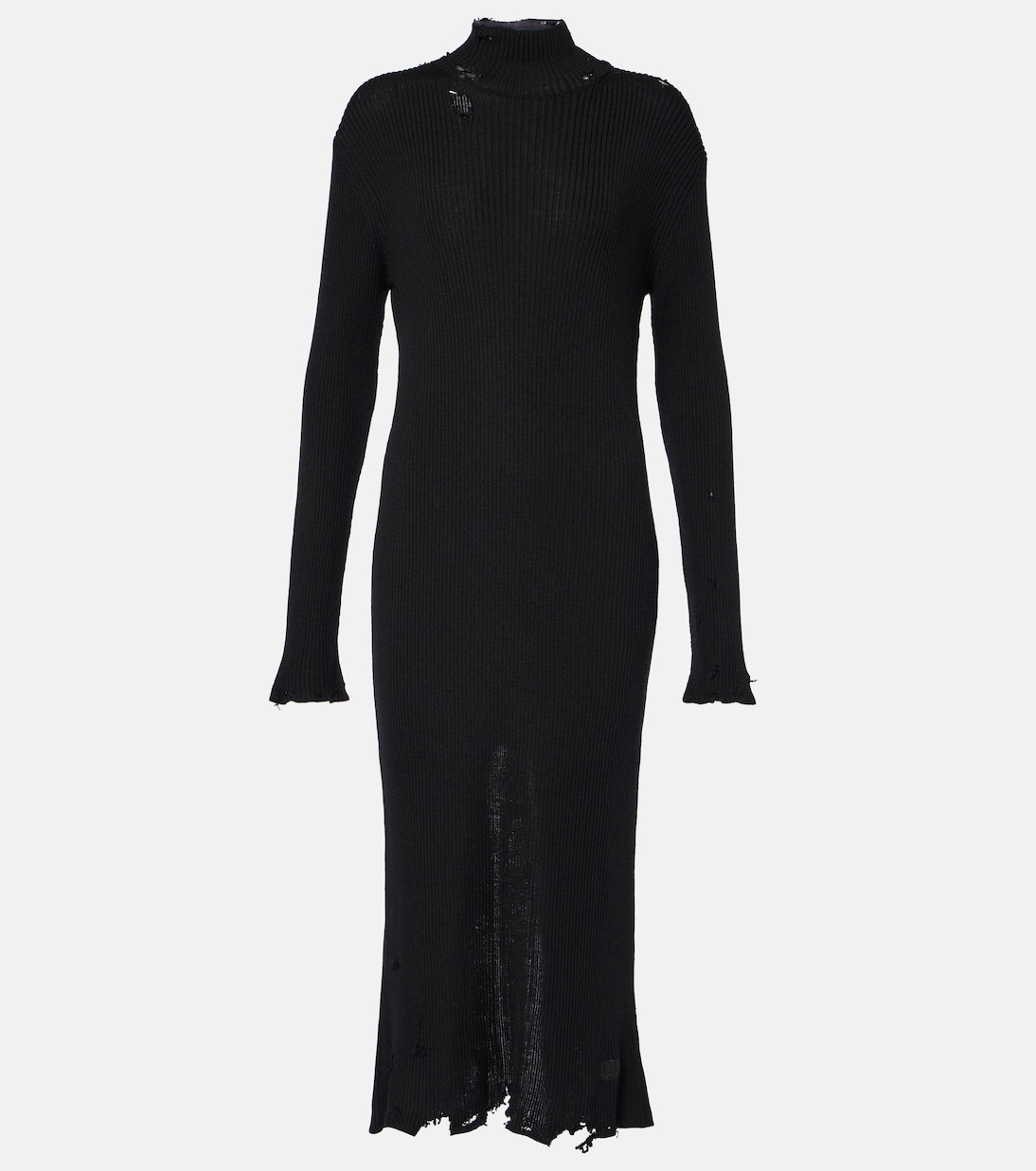 Wool-blend midi dress | Balenciaga