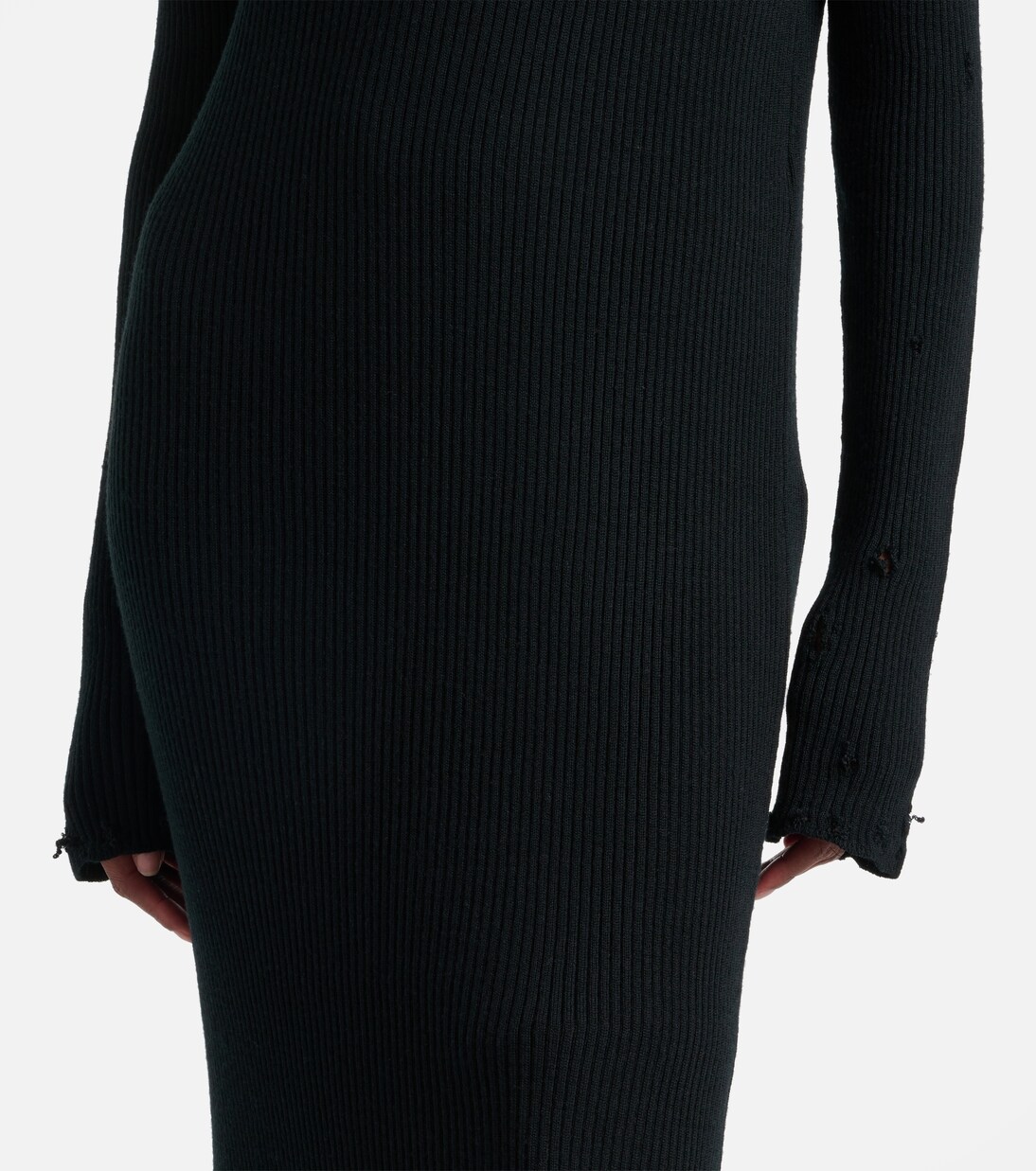 Wool-blend midi dress | Balenciaga
