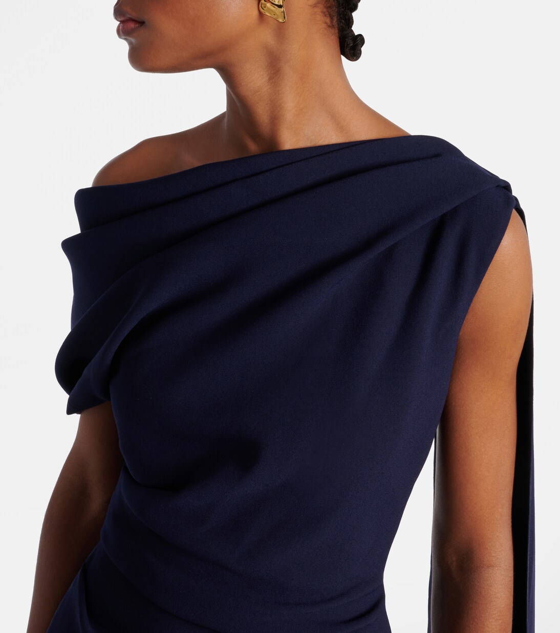 Robe midi Maite en crêpe | Roksanda