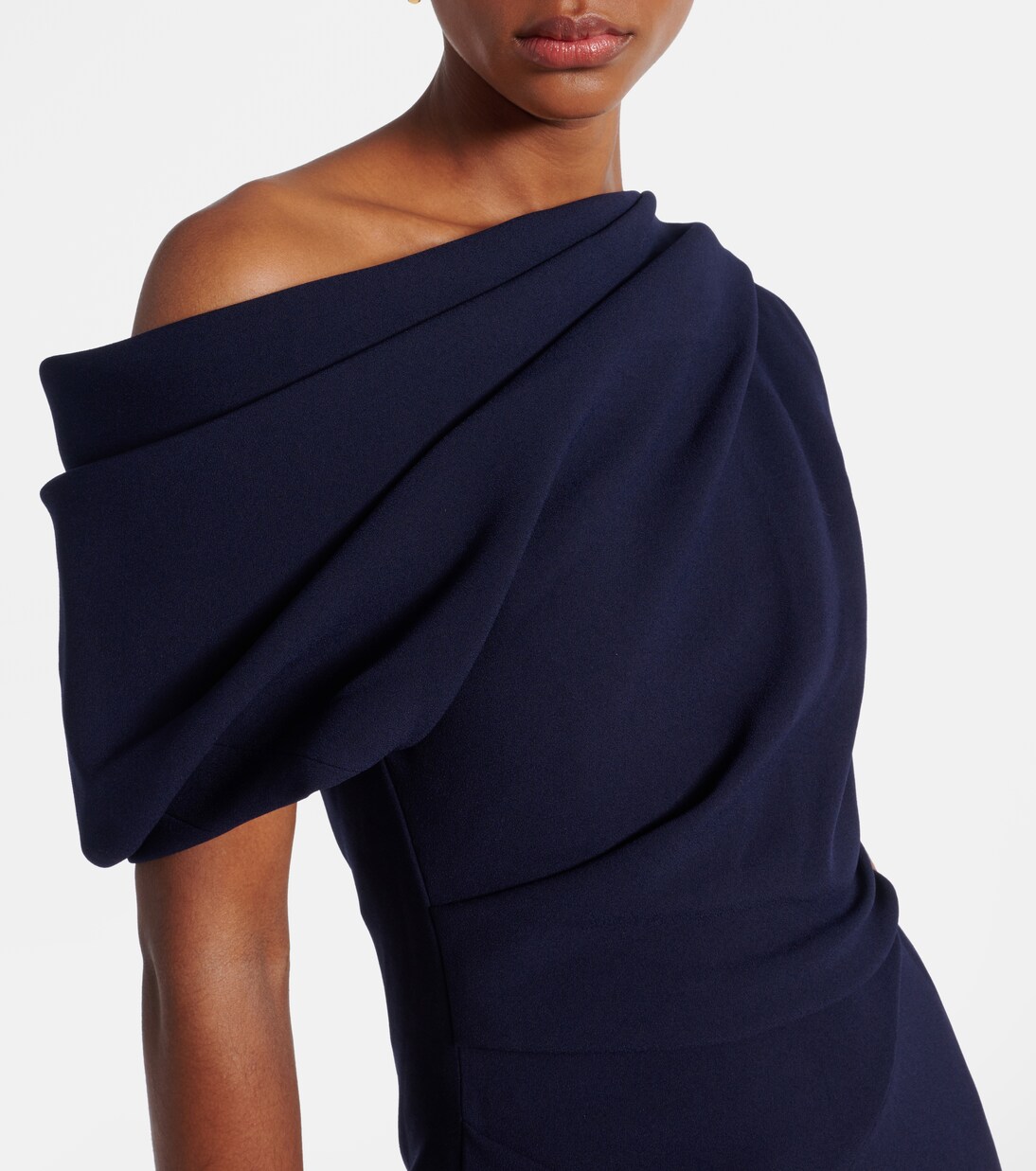 Robe midi Maite en crêpe | Roksanda