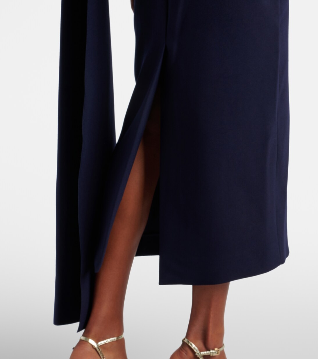 Robe midi Maite en crêpe | Roksanda