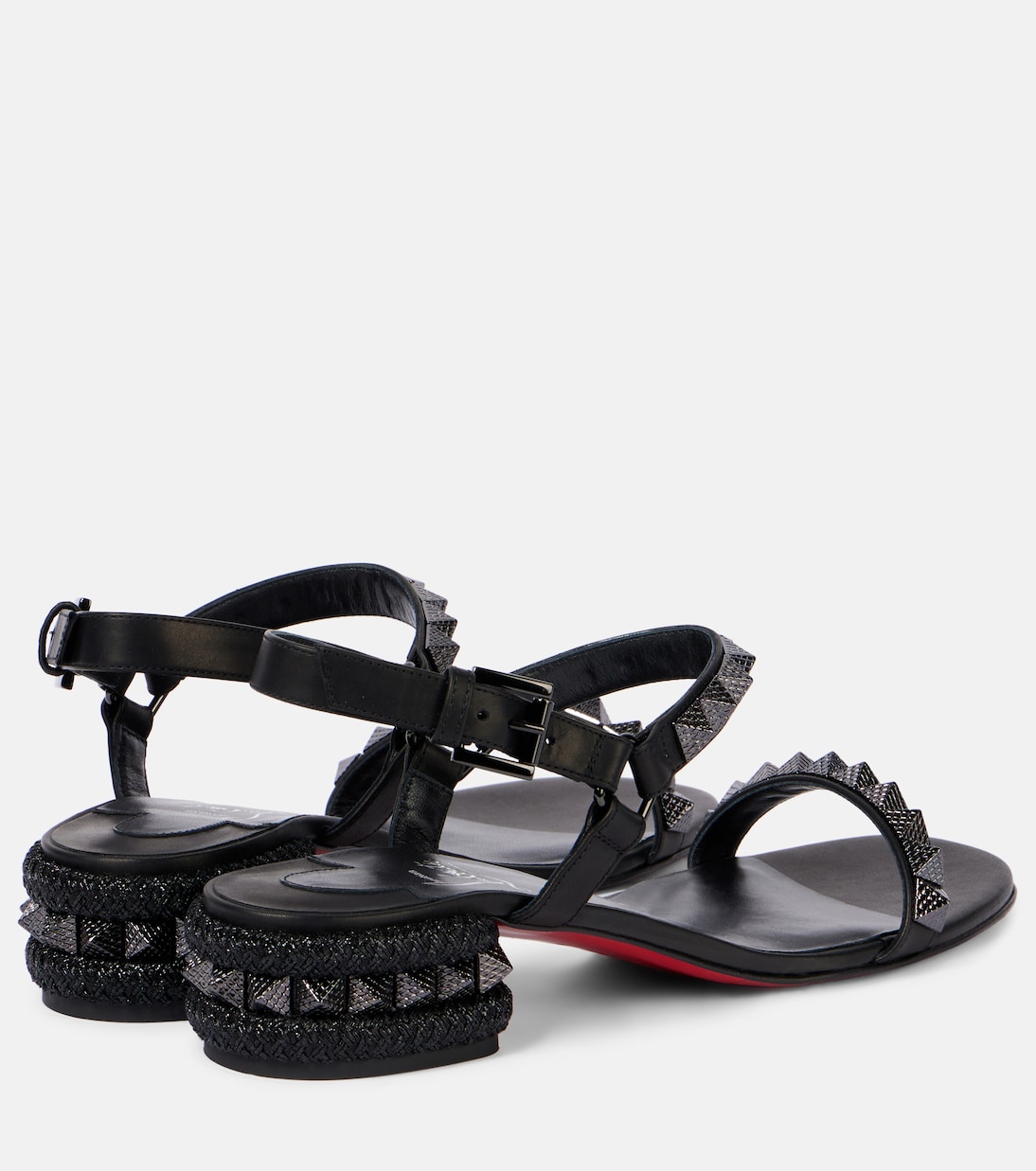 Pyrasand 30 leather sandals | Christian Louboutin
