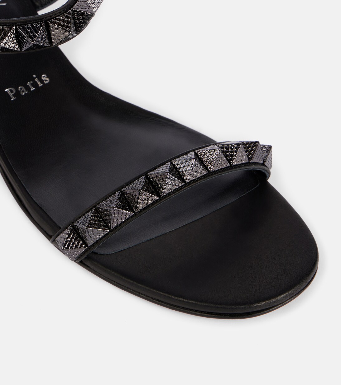 Pyrasand 30 leather sandals | Christian Louboutin