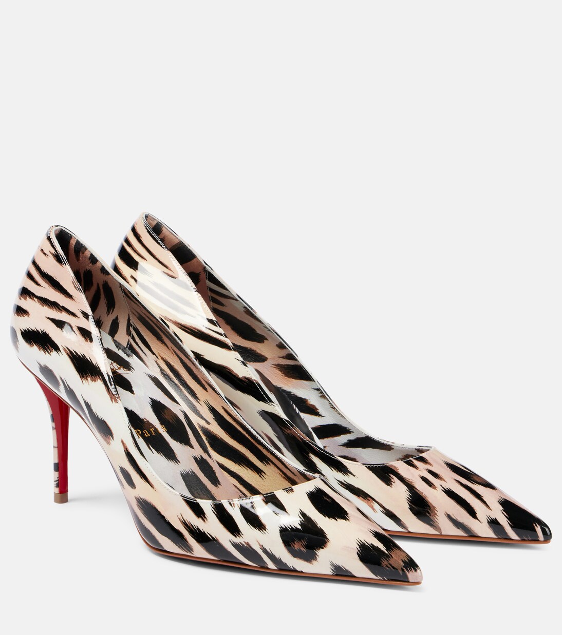 Miss Z 80 printed patent leather pumps | Christian Louboutin