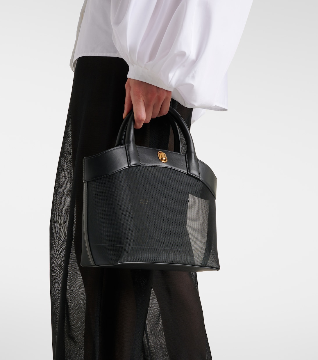 Tondo Small mesh tote bag | Savette