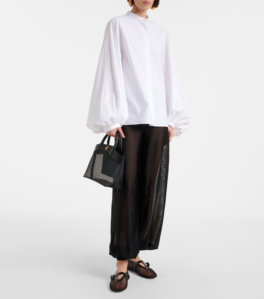 Tondo Small mesh tote bag | Savette