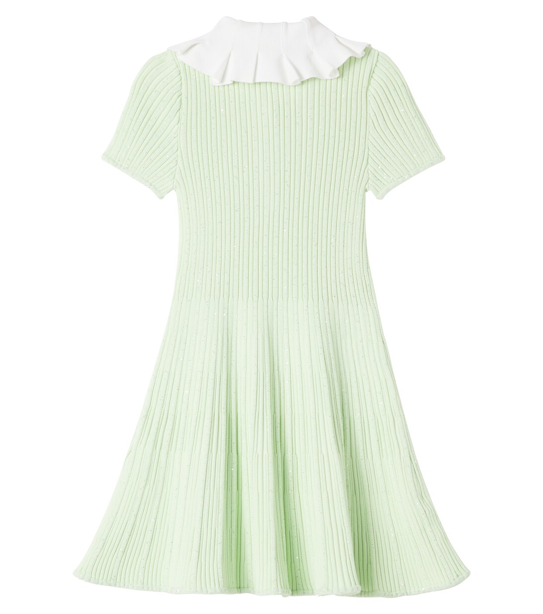 Pleated ruffled dress | Self-Portrait Kids