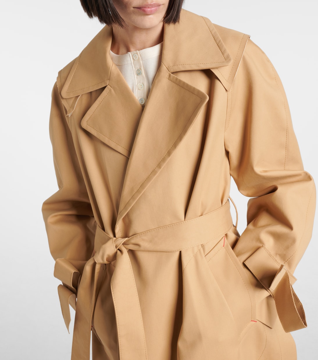 Trench-coat en coton | Victoria Beckham