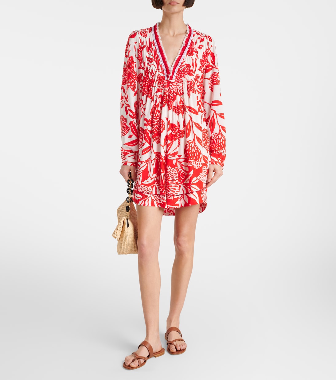 Robe Ola à fleurs | Poupette St Barth