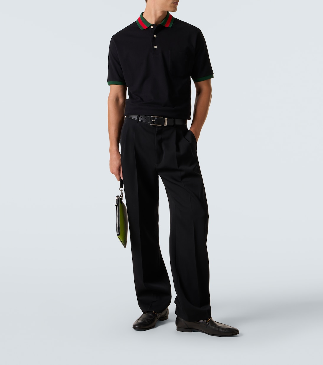 Etui mit Riemen GG aus Canvas | Gucci