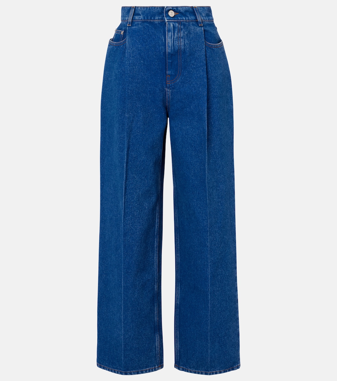 High-Rise Wide-Leg Jeans | Marni