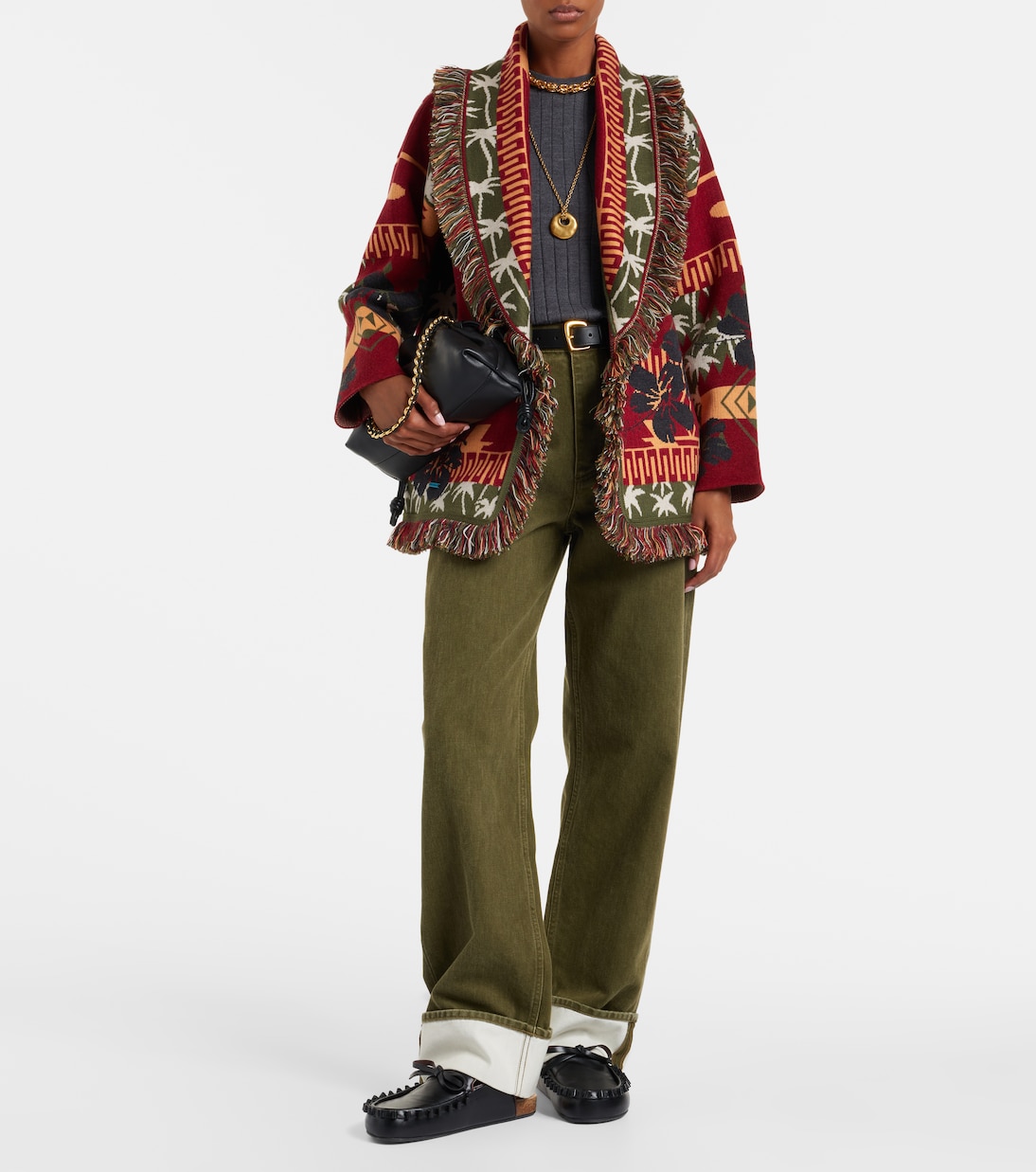 Cárdigan Hibiscus Bloom de lana virgen | Alanui