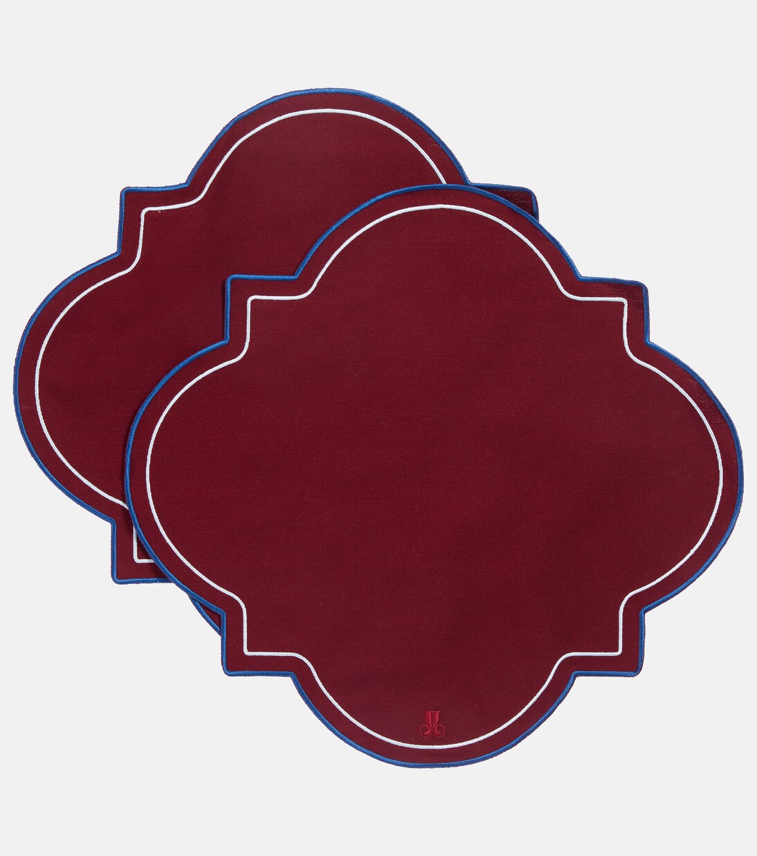 Medallion set of 2 canvas placemats | La DoubleJ