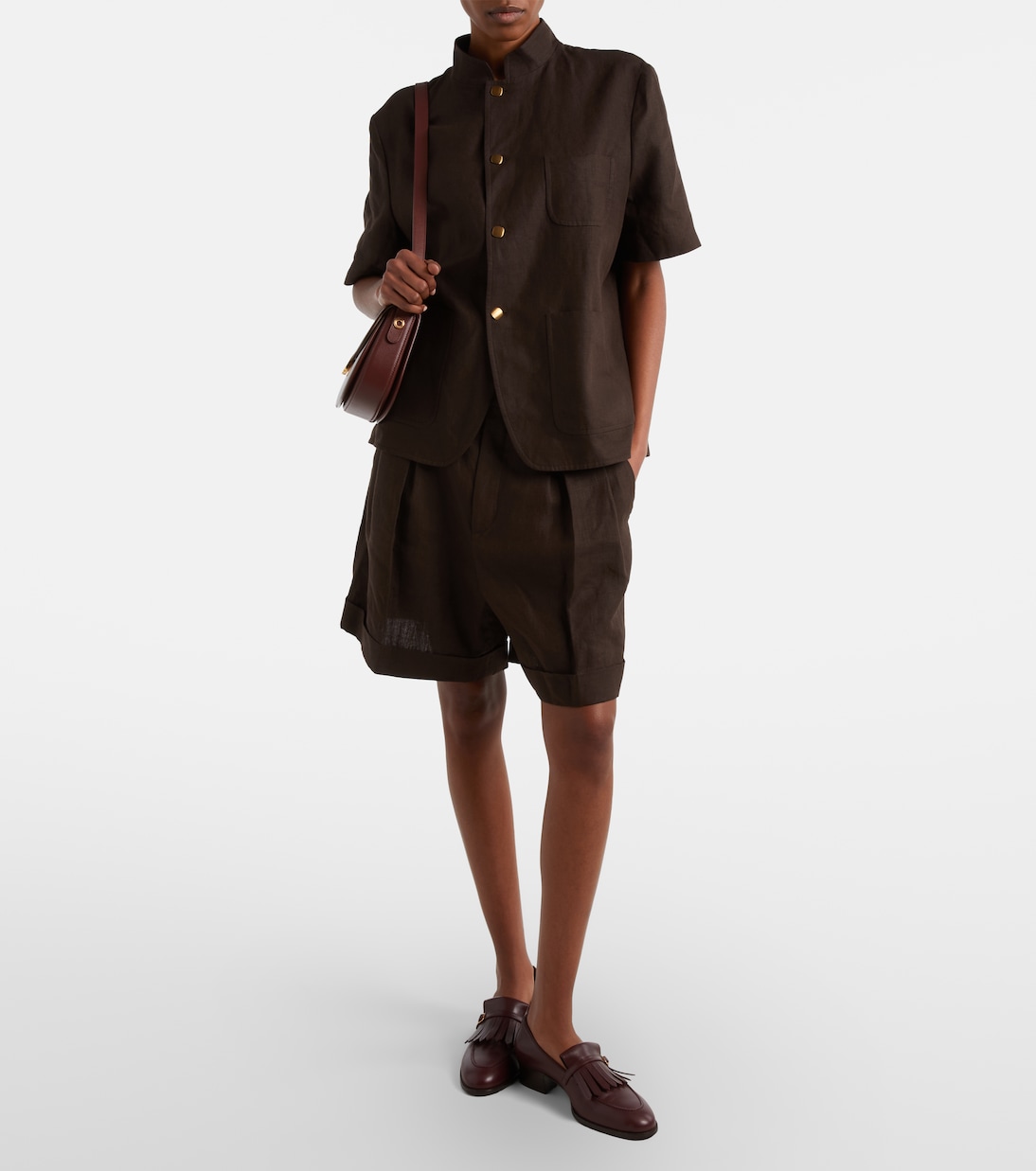 Bermudas Combray de lino | Loro Piana