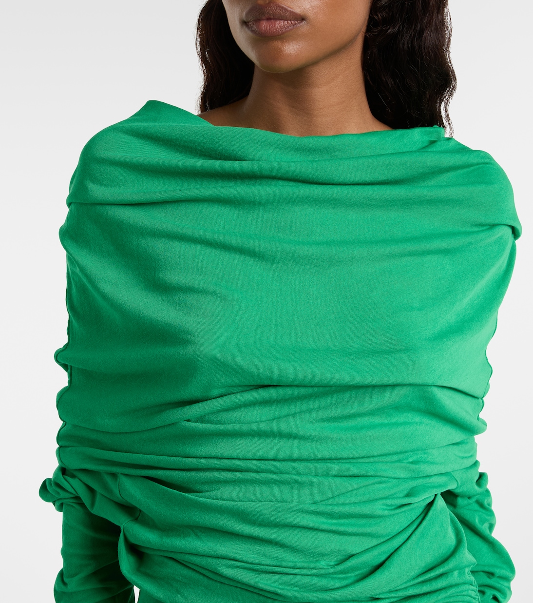 Maxikleid Bound aus einem Baumwollgemisch | Entire Studios