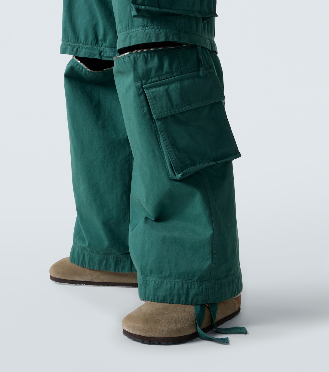 High-rise cotton cargo pants | ERL